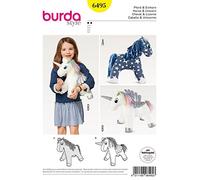 Burda Style Sewing Pattern B6495 Stuffed Animal Horse