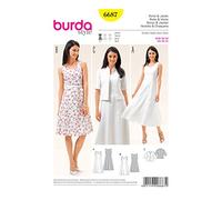 Burda Style Sewing Pattern B6687 Misses' Dress & Jacket