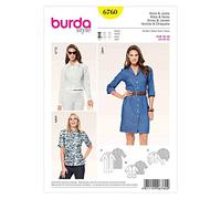 Burda Style Sewing Pattern B6760 Misses' Dresses
