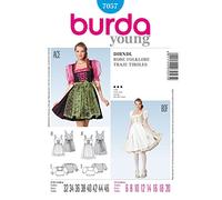 Burda Style Sewing Pattern B7057 Misses' Folklore Dress