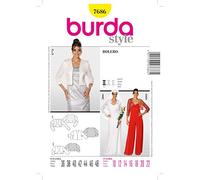 Burda Style Sewing Pattern B7686 Misses' Bolero Jacket
