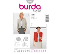 Burda Style Sewing Pattern B8949 Misses' Jacket