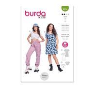 Burda Style Sewing Pattern B9214 Children's Dress & Shirt