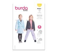 Burda Style Sewing Pattern B9215 Children's Coats