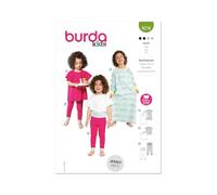 Burda Style Sewing Pattern B9218 Children's Sleepwear