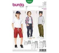 Burda Style Sewing Pattern B9354 Children's Trousers and Shorts