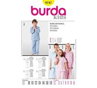 Burda Style Sewing Pattern B9747 Children's Pyjamas