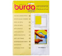 Burda 2Gcar, Yellow and White Tracing Carbon Paper 83 x 57 cm, 2 Sheets, One Size Z001608