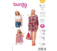 burdastyle Sewing Pattern B6684 Misses' Dress & Blouse