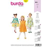 burdastyle Sewing Pattern B9373 Children's Dresses