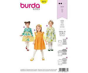 burdastyle Sewing Pattern B9373 Children's Dresses