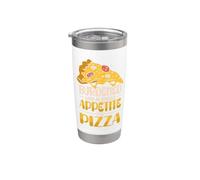 Burdened with an Endless Appetite for Pizza Lover Stainless Steel Insulated Tumbler