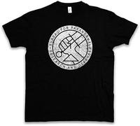 Bureau for Paranormal Research and Defense BPRD Mens T-Shirt Hellboy Shirt Tee Size XL Black