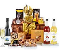 Burford Alcohol-Free Hamper - Premium Non-Alcoholic Gift Set with Sparkling Presse, Cheese Straws, Chocolates, Fruit Cake - Teetotal Food & Drink Gifts for Men and Women, from Regency Hampers