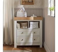 Burford Dresser Changer - White & Oak