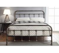 Burford Vintage Victorian Style Metal Bed Frame - Double 4Ft6