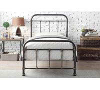 Burford Vintage Victorian Style Metal Bed Frame - Single 3Ft