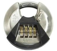BURG-WACHTER 23 C 70 SB COMBINATION DISC PADLOCK, 4 DIALS,70MM