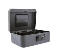 Burg Wachter 8" Money 5020 Combination Lock Cash Box - Black