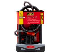 Burg-Wachter Bike Security Cable Kit, Includes D Lock And 1.2M Cable