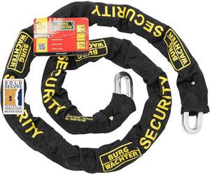 Burg-Wachter Burg-Wächter Sold Secure Extra Strong Chain, Black, 1M Length