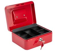 Burg Wachter CB02R Money 5020 Cash Box - Red, 8 Inch