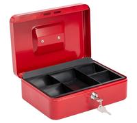 Burg Wachter CB03R Money 5025 10" Cash Box, Red