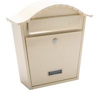 Burg Wachter Classic Antique Cream - Front Loading 14Ltr Medium Post Box