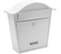 Burg Wachter Classic White - Front Loading 14Ltr Medium Post Box