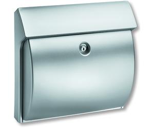 Burg Wachter Classico Silver - Top Loading 20Ltr Medium Post Box