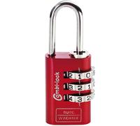 Burg Wachter Combination Padlock Aluminium Luggage Assorted Colours - 20mm-40mm