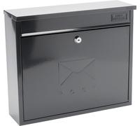 Burg Wachter Elegance Anthracite - Front Loading 11Ltr Medium Post Box