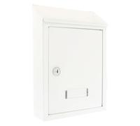 Sterling Avon Compact Post Box - White