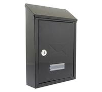 Sterling Avon Compact Post Box - Black
