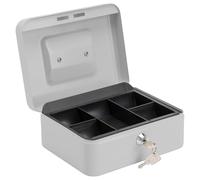 Burg-Wachter Money 5020 8 Inch Cash Box - Grey