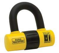 Burg-Wächter 100D Y Sold Secure Gold Motorbike, Single U Lock