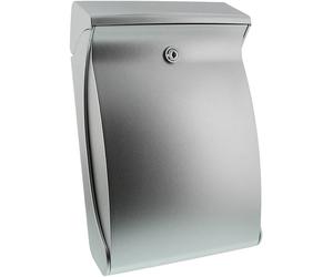 Burg Wachter Swing Silver - Top Loading 14Ltr Medium Post Box