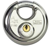 Burg Wächter 2180SB Circle Padlock Robust Stainless Steel Body 21 80 SB