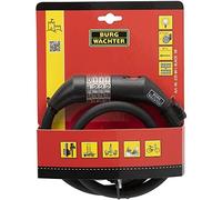 Burg Wachter 80cm Combination Locking Cable , Black