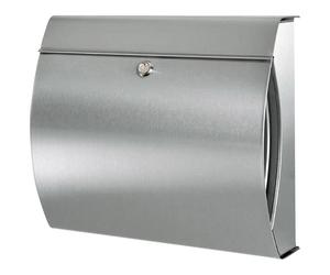 Burg Wächter 32670 COMFORT-Set 91300 W Letterbox Steel White Key