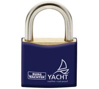 Burg Wächter 35461 Padlock 30mm Brass Stainless Steel Blue Key Rus...
