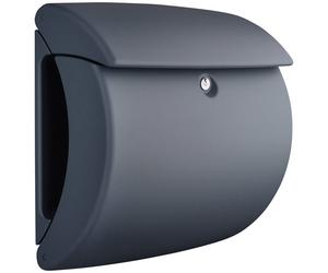 Burg Wächter 35650 PEARL Letterbox Granite Grey Matt with Newspape...