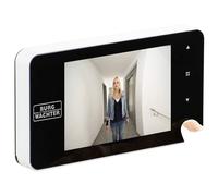 Burg Wächter 37370 Door eGuard DG 8200 TFT Spy Hole 4" Screen 25 I...