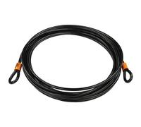 BURG-WÄCHTER Snap+Lock 300 Chain Lock with Built-in Combination, 3 Metres, Black, Versatile, 725 300