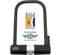 Burg-Wächter 40030 Sold Secure Gold D Lock 1580 HB 165/200, Black, Lightweight