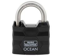 Burg Wächter 42151 Padlock Ocean 490 Ni 50 SB, Black