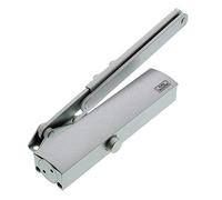 Burg-Wächter 503 S Door Closer, Silver, Türbreite bis 95 cm