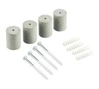 Burg Wächter ABE 1 Fitting Kit Wall Mounting for Europa 732 Mailbox