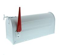 Burg-Wächter 891 W 18620 U.S. Mailbox, White, (B x H x T) 220 x 480 x 170 mm