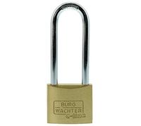BURG-WÄCHTER C-Line 222 HB 40 65 SB Padlock, Gold, Silver, 12.70 mm
